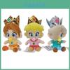 6-Zoll Kleine Mario Prinzessin Baby Plüschpuppe Weiches und Kuscheliges Spielzeug für Kinder und Sammler Inspiriert von Zeichentrickfigur