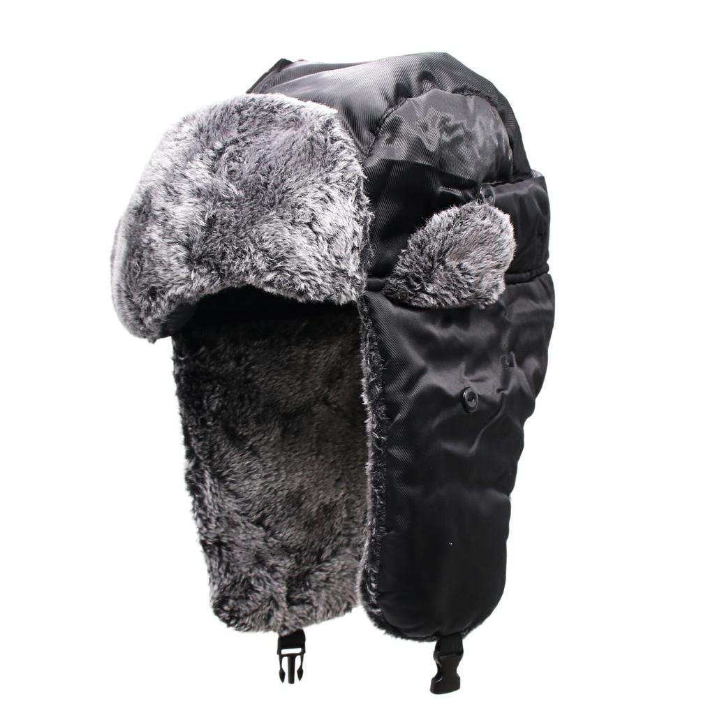 Chapéus Lei Feng Quentes de Inverno para Homens e Mulheres, Chapéus de Esqui Espessados com Lã à Prova de Frio, Gorros de Orelha