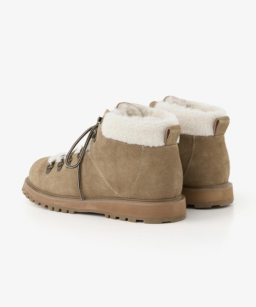 Romantic Move Mountain Winter Boots R25U101 (Beige Suede)