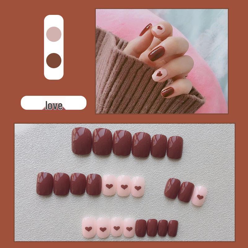 Press-On Removable Fake Nails - Fashionable Manicure Nail Tips