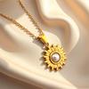 2026 Pearl Sun Zircon Clavicle Chain: Irresistibly Charming and Versatile Niche Design