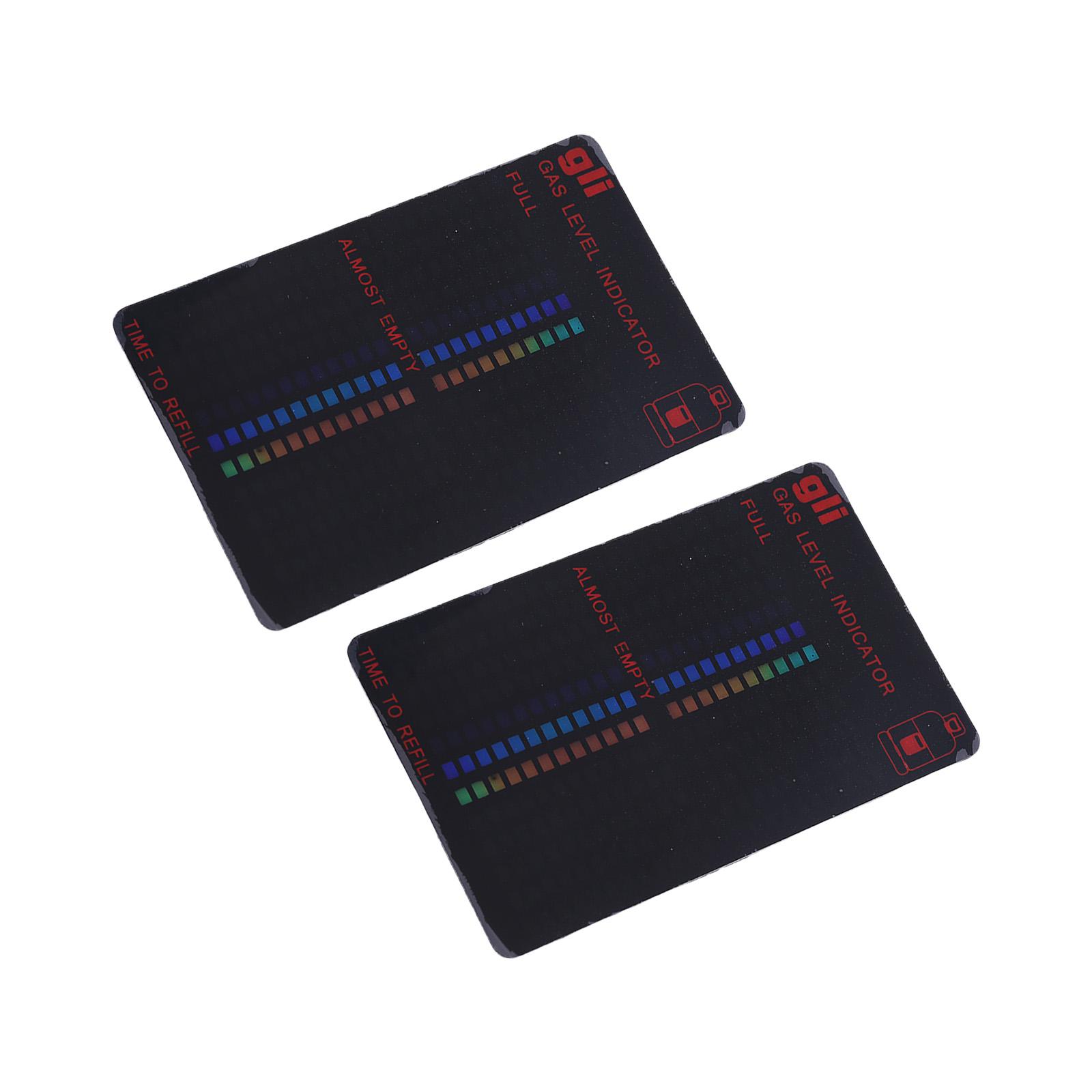 

2Pcs Magnetic Gas Tank Level Indicator Reusable Meter With 22 Level Scale For BBQ Tank Monitoring
