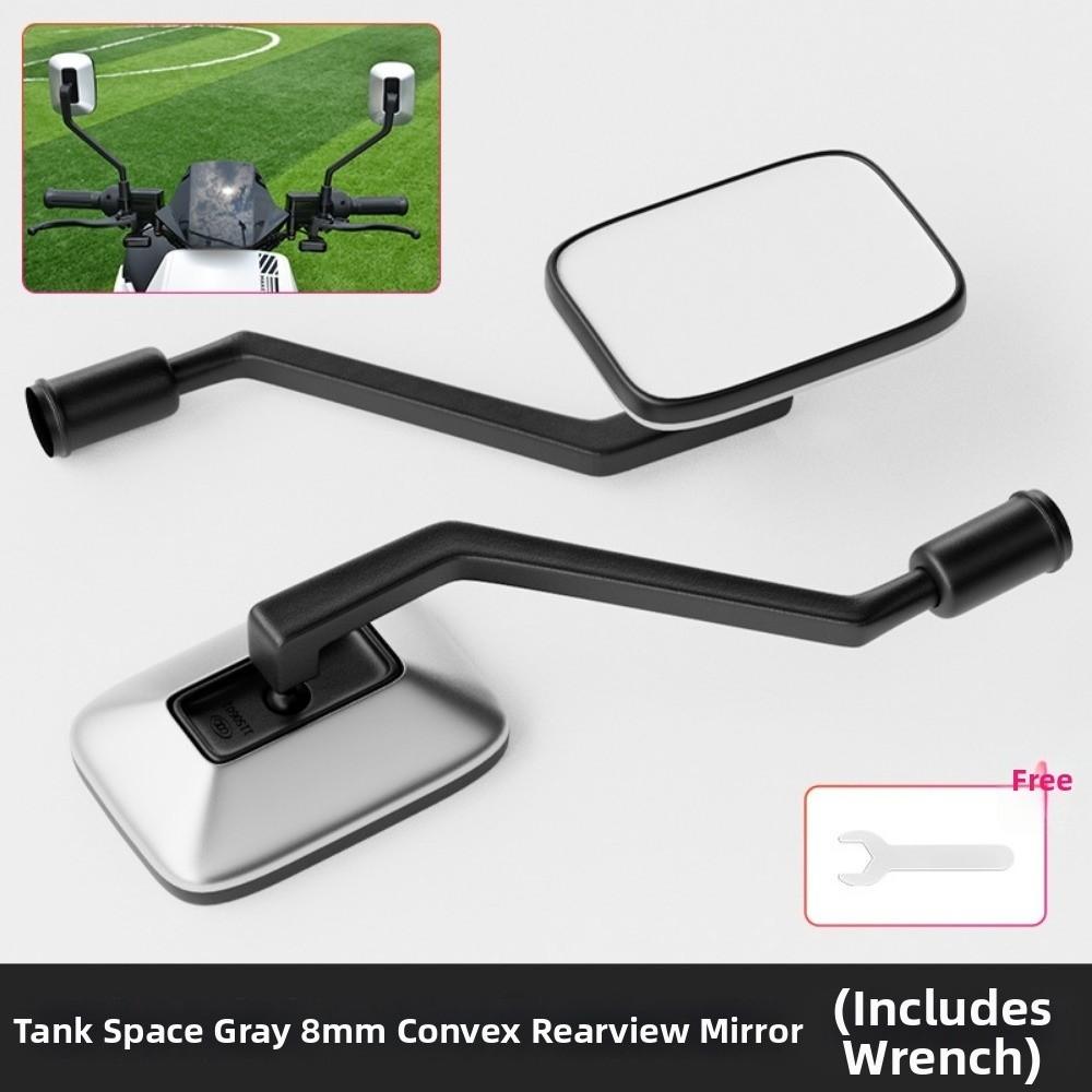 Convex Large Field Electric Scooter Rearview Mirror for Three Wheeled Motorcycle