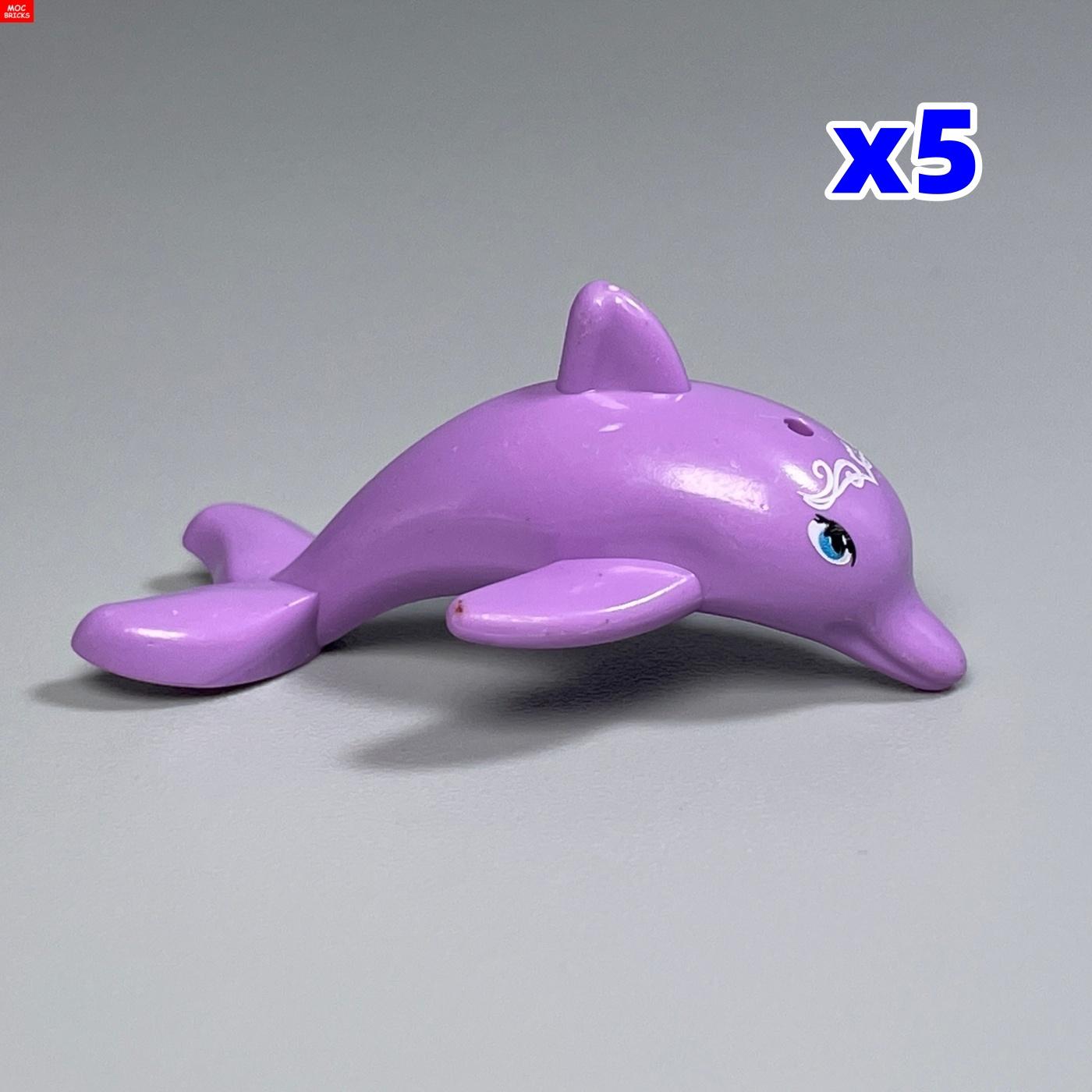 

Custom Build Bricks Adventurous Ocean brave Dolphins Desktop Decor Home Room Accessories DIY Learning Toy Assembling Pieces Friends Gift Option