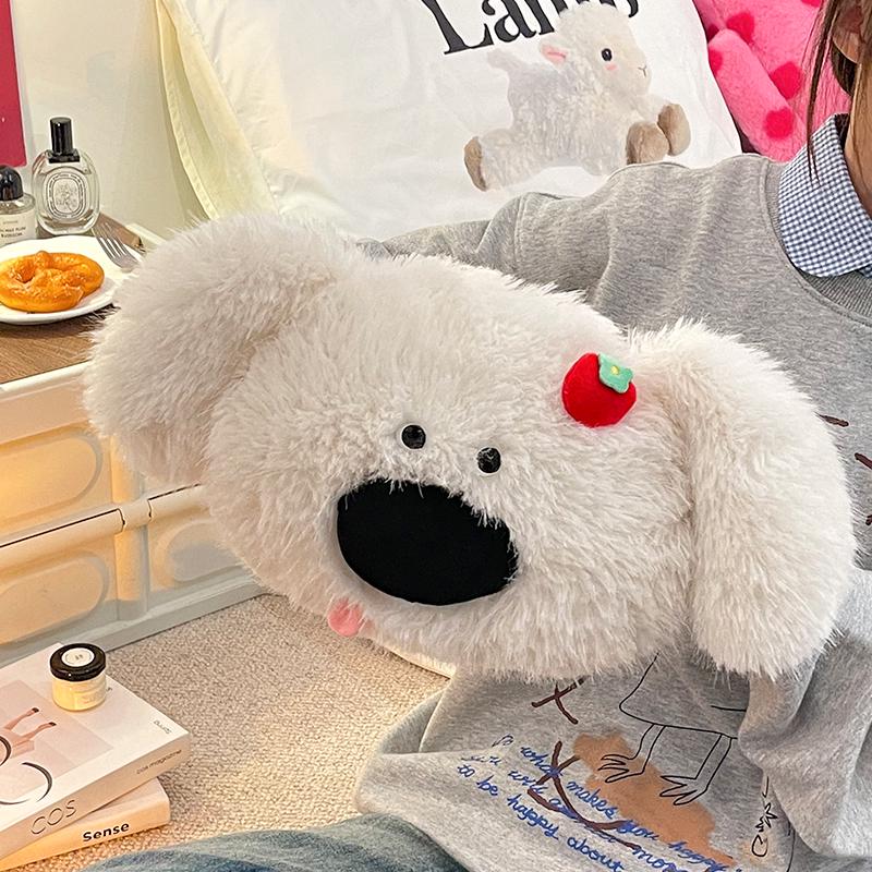 Перезаряжаемая взрывозащищенная милая плюшевая собачка, электрическая грелка для рук и грелка для горячей воды для женщин.