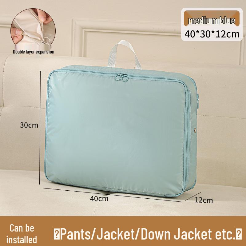 Large Capacity Foldable Quilt and Clothing Storage Bag for Wardrobe