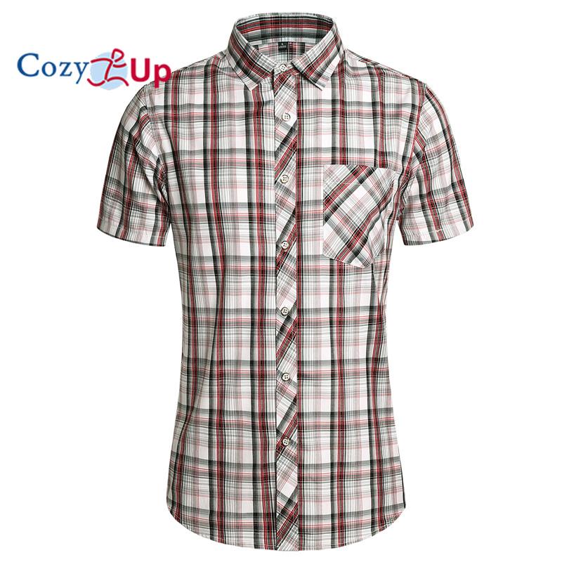 

Мужская рубашка Cosy Up из гибкой ткани с короткими рукавами