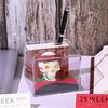 Versatile 2027 Desk Calendar with LED Light 3D Tear-away Pages Modern Design for All Settings