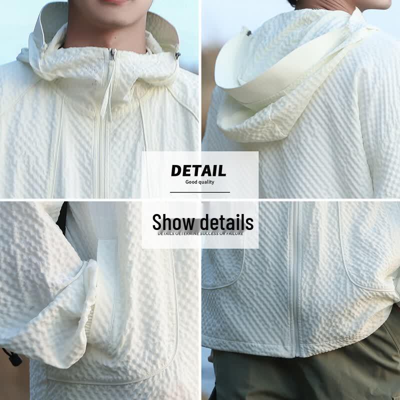 Baleno Men's S&K Outdoor UV Protection Hoodie
