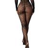 Fun mesh sexy suit flirty lingerie seduction stockings one-piece uniform DW python pattern
