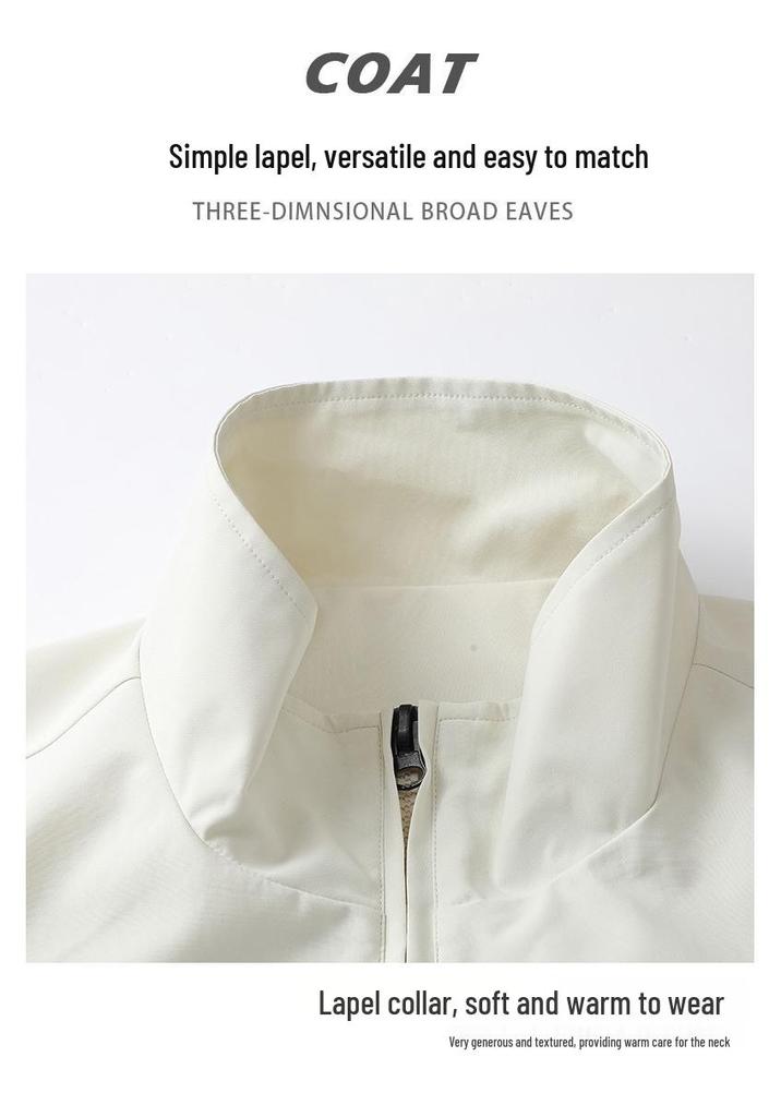 2026 Men's Loose Fit Bomber Jacket: Versatile Casual Spring/Autumn Outerwear for Him and Her