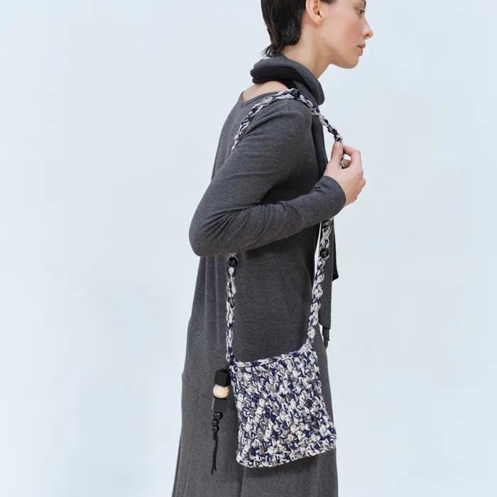 HANDMADE MELANGE WEAVE BAG
