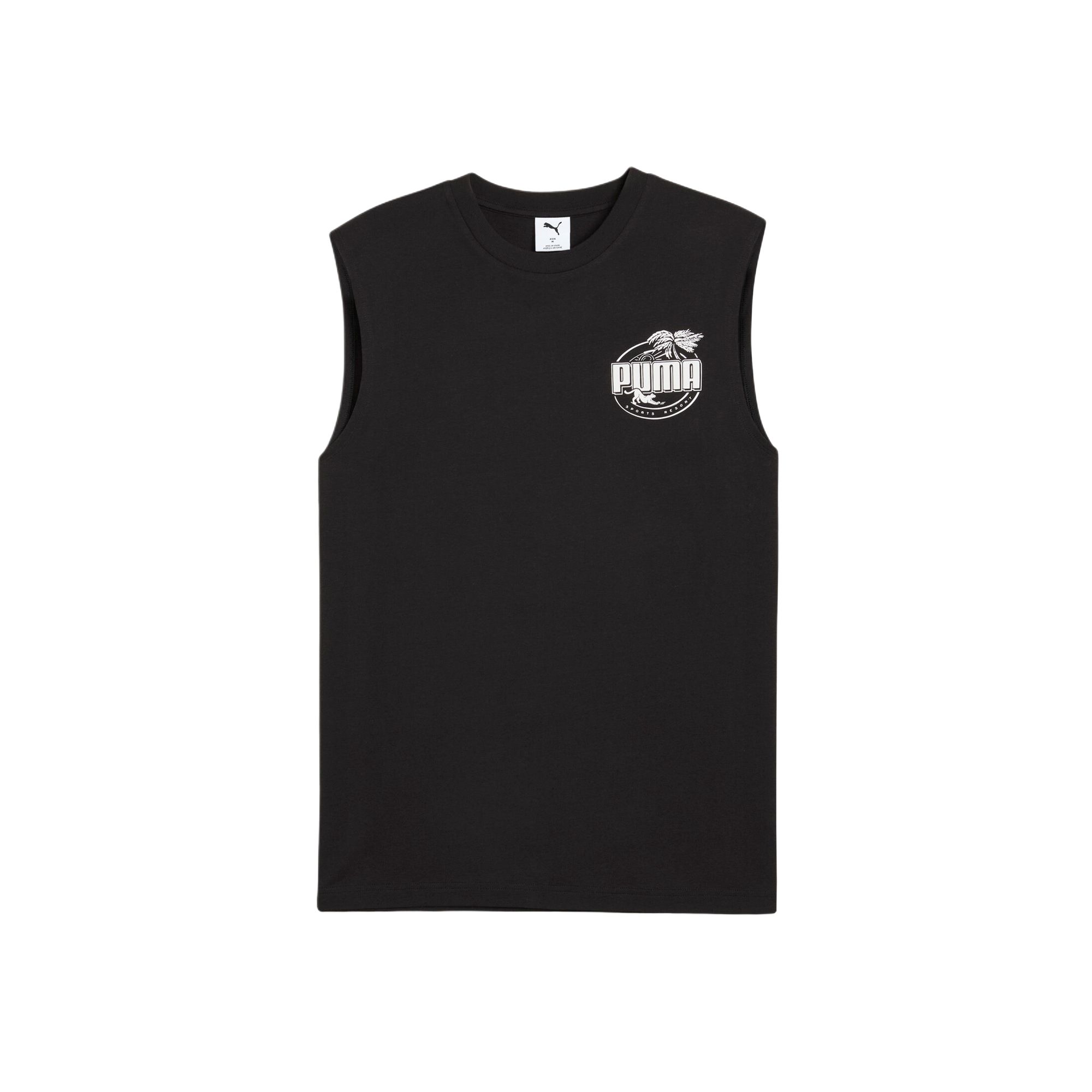 

Puma Palm Resort Relaxed Comfortable Versatile Sleeveless Pullover Men Tops Black 690233-01 S
