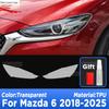 Car Headlight Protection Transparent Anti-Scratch Protective Film TPU Stickers For MAZDA 6 2018-2025 Accessories