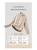 Women's Coral Fleece Stand Collar Zipper Jacket - Double-Sided Plush, Velvet-Enhanced, Thickened Winter Outwear