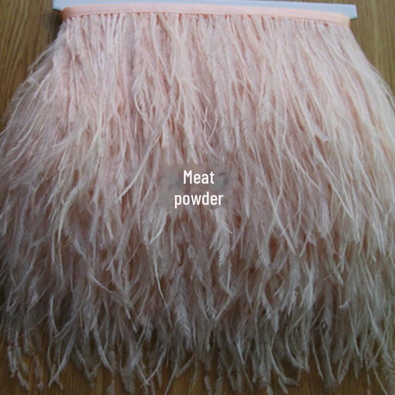 Ostrich Feathers for DIY Jewelry, Clothing Accessories, Cuffs, and Skirt Decoration