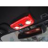 For 2015- Ford Mustang ABS Red Interior Front Reading Light Frame Cover Trim