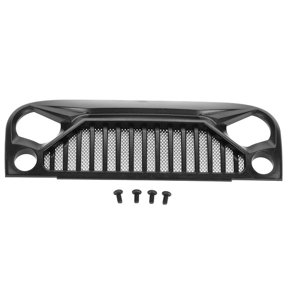 

Nylon Angry Eyes Grille Body 1:10 Car Front Accessory Set for Jeep Wrangler Crawler