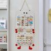 Cartoon Felt Hair Clip Storage Bag Wall-mounted Detachable Hanging Headband Holder Classification Cartoon Design