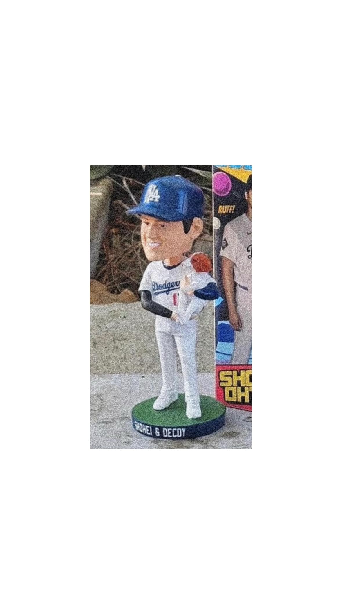 

тема о Официальной двойной фигурке-болванчике Сёхэя Отани, приманке Декопин [Горячая улица] [Официальная] (Нормальный) [Использовал]