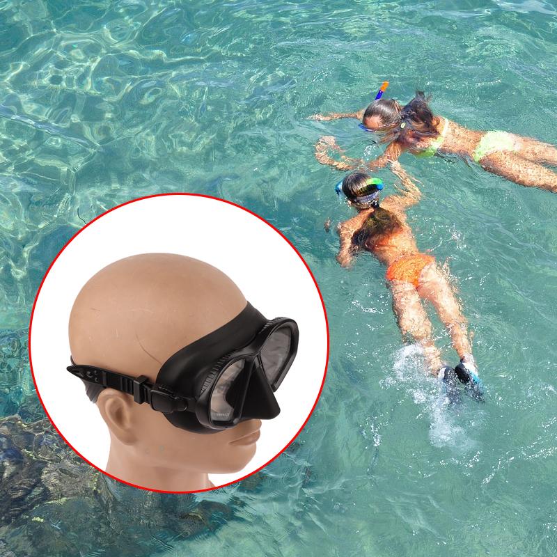 Silicone Skirt Tempered Glass Diving Goggles For Adults Diving Mask Optical Diving Glass Scuba Swimming Googles Tempered Glasses