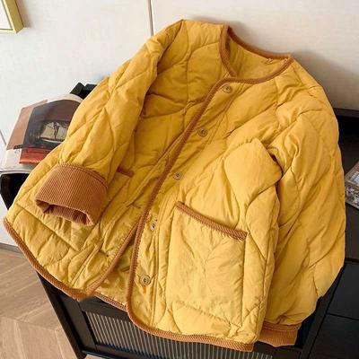 Coat for Women Autumn Winter Thickened Casual Oversize Double Layer Windbreaker Waterproof Jacket
