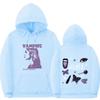 Felpa con cappuccio Guts Olivia Rodrigo, maglione sportivo a coste fondo autunno e inverno da uomo e da donna