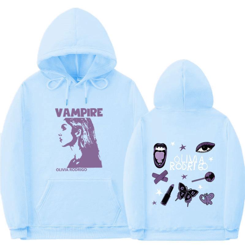 Felpa con cappuccio Guts Olivia Rodrigo, maglione sportivo a coste fondo autunno e inverno da uomo e da donna