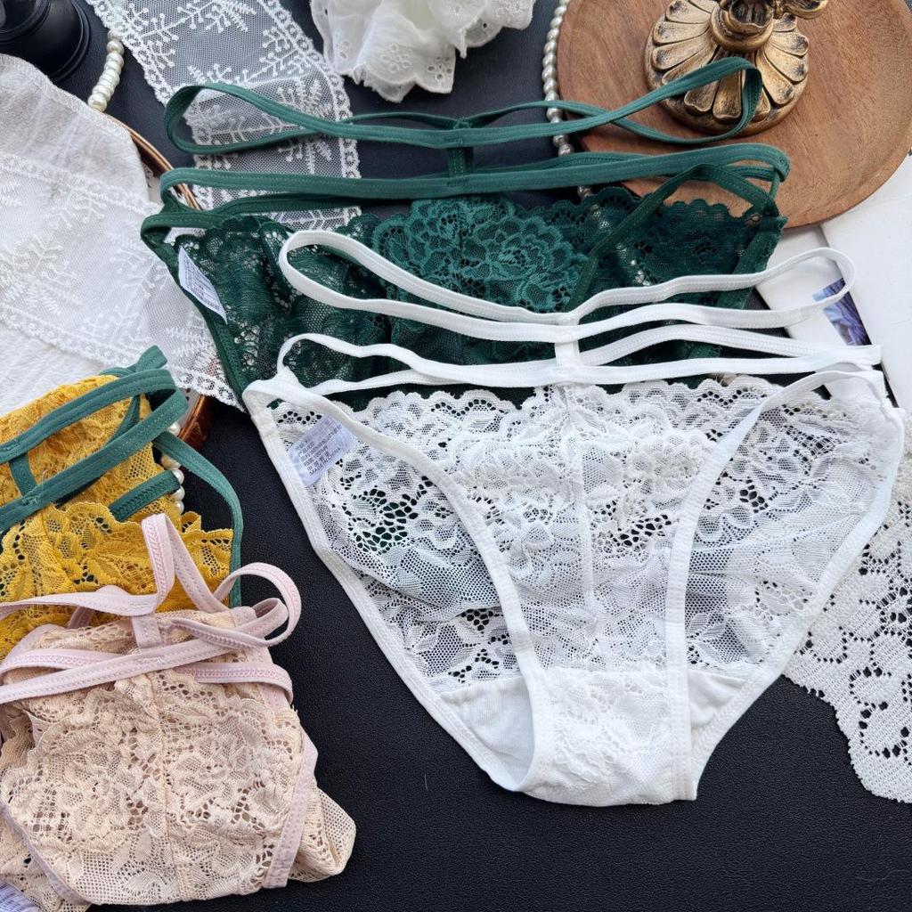 Clearance Ice Silk Lace Low-Rise Women's Panties