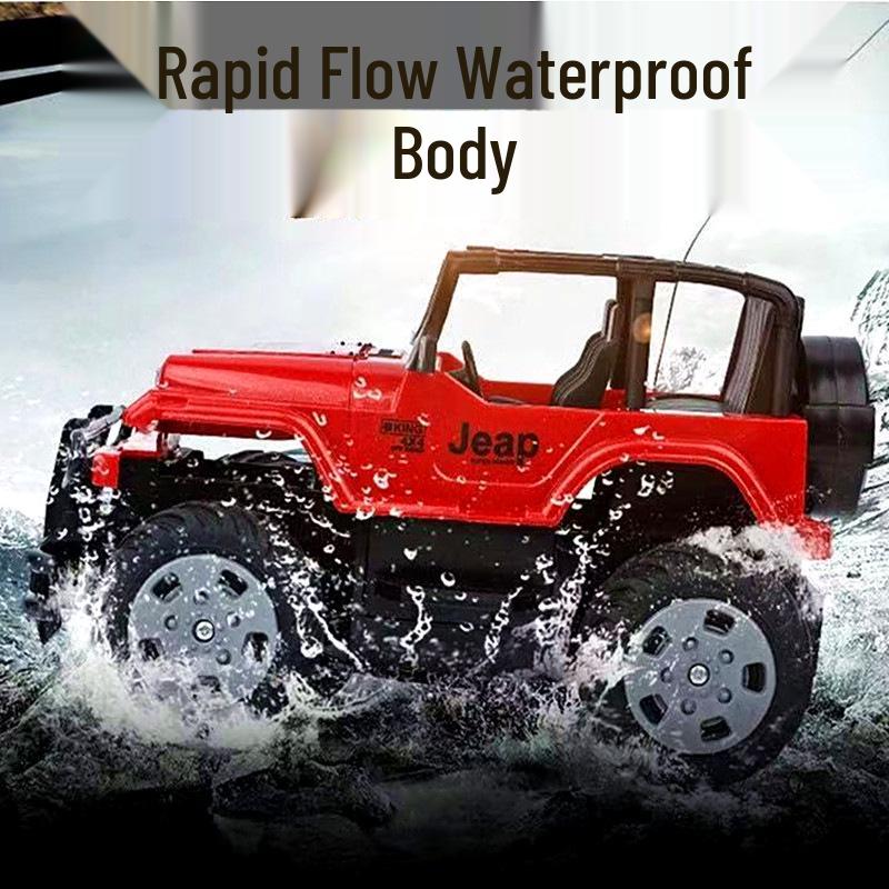 Four-Wheel Drive Remote Control Off-Road Racing Jeep Toy for Kids