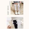 Bowknot Boot Socks Leg Warmers for Teen Girls Long Leg Cover Cute Knee Stockings Child Socks Ankle Heap Sock Breathable