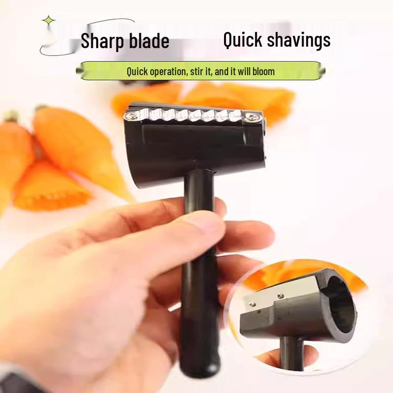 Creative Spiral Flower Cutter & Grater Kitchen Tool
