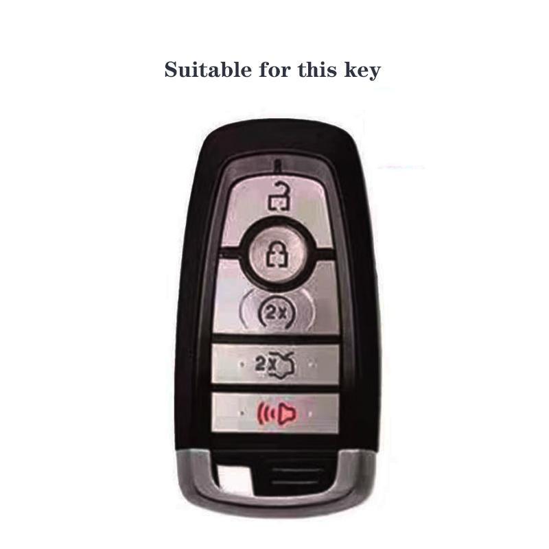 Car Remote Key Case Fob Accessories For Ford Fusion Mustang Kuga Ecosport Explorer F-150 F-250 F-350 F-450 F-550 Raptor F150