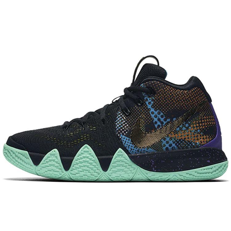 

Кроссовки Nike Kyrie 4 GS Mamba Mentality черные многоцветные AV3597-001