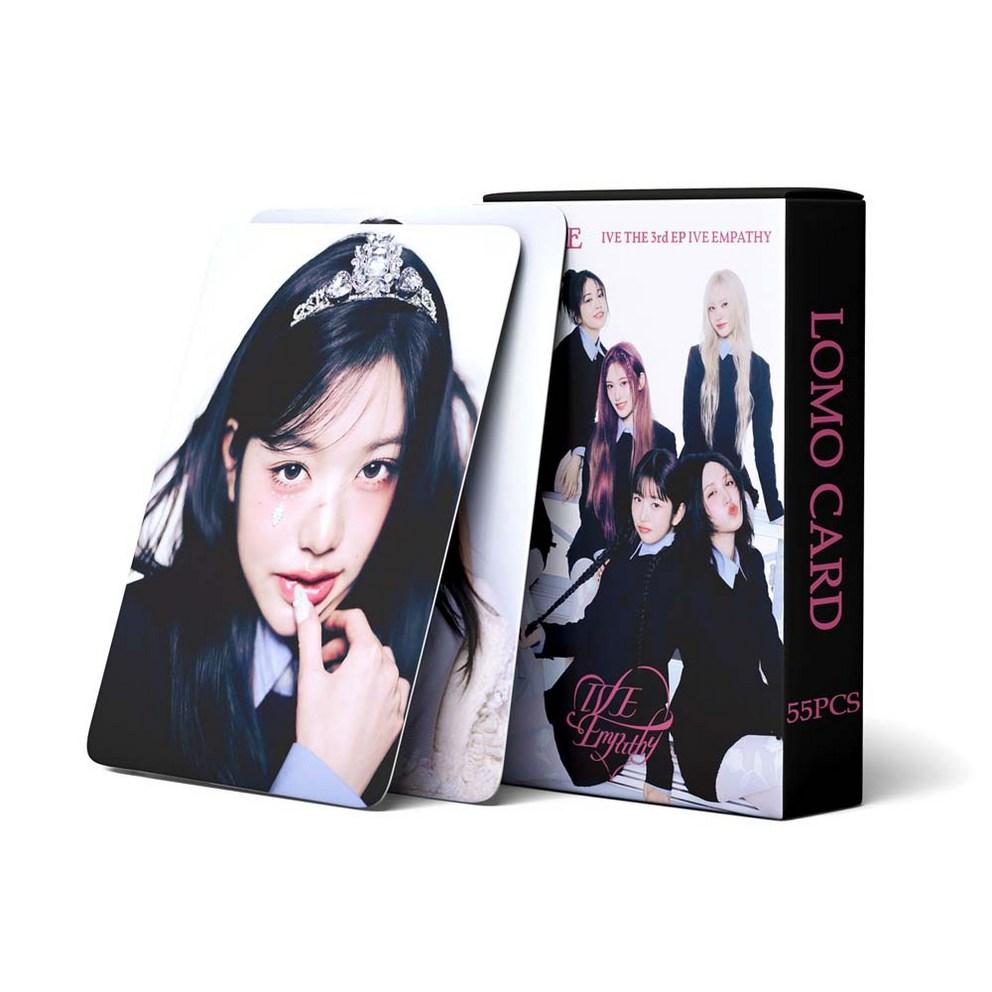 Ive Empathy EMPATHY Level Heart Attitude Photocard 1 Box (55 Pieces) / Jang Won-young, An Yu-jin, Ray, Lee Seo, Gaeul, Liz