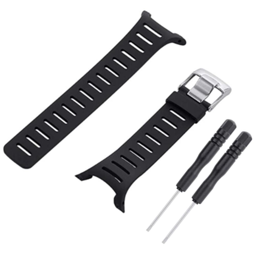 For Suunto T1 T1C T3 T3C T3D T4C T4D Sports Silicone WatchBand Soft Rubber Strap Men Pin Buckle Watch Accessories Free Tools