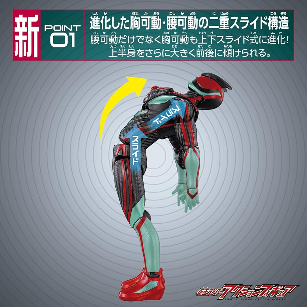 Bandai Kamen Rider Action Figure Kamen Rider Nox Ages 3 and Up Collectible Toy