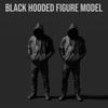 3D Printed Punk Hoodie Statue Unique Home Decor Crafts Streetwear Style Figurine  Desktop Use