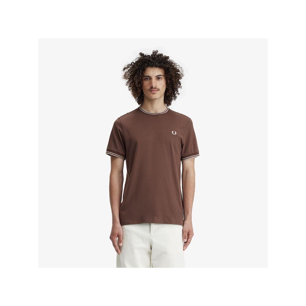 Fred Perry [genuine HeadquarTers] Fred Perry [baseline] Twin Tip T shirT  U85  Afpm2411588 U85 qzgAfpm2411588 U85