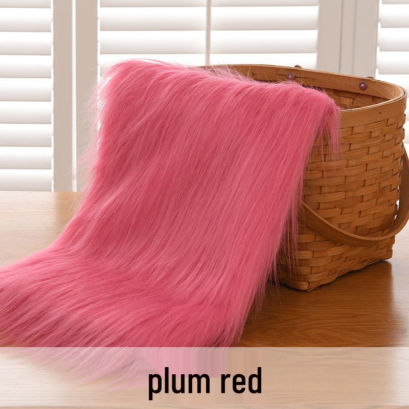 12cm Long Pile Faux Fur Fabric for Cosplay and Fursuit Toys