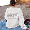 2025 Dames Hoodie met Lange Mouwen, Ronde Hals en Letterprint - Losse Pasvorm, Europese & Amerikaanse Stijl
