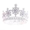 Elegant Baroque Queen Tiaras Luxury Wedding Head Wear Rhinestone Diadem  Photography Props