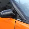 For Benz Smart 451 Fortwo 2009-2015 ABS Car Rearview Mirror Triangle Trim Panel A-pillar Antenna Decorative Sticker Accessories