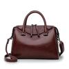 Hochwertige lässige Tragetaschen Vintage Schulter große Kapazität Damenmode Ledertaschen