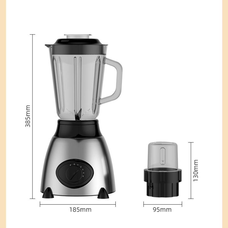 1.5L multifunctional wall breaking machine, double cup squeezing mixer, household portable electric fruit and vegetable juicer.