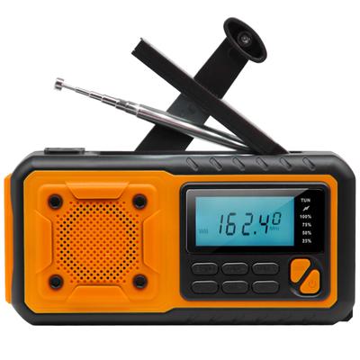 Awaryjne Radio pogodowe Outdoor Solar Hand Crank Radio Cyfrowe Radio FM AM WB