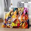 Fashion Art Print Comics D-Dragons B-Balls Blanket Bedroom Sofa Bed Sheet Outdoor Car Travel Hotel Portable Plush Cover Blanket