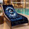 Custom Text Hamburger SV Print Beach Towel Large Towel For Home Bathroom Beach