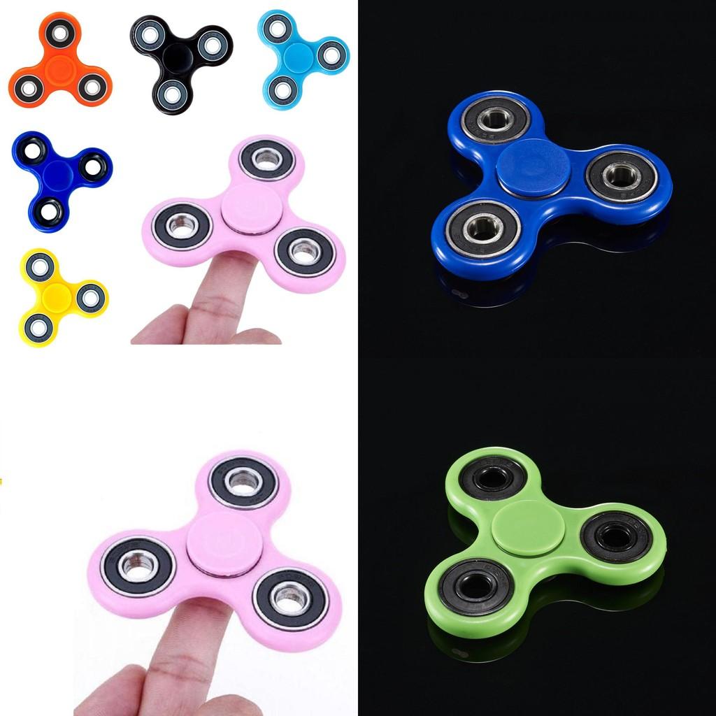 Elegant Wood Hand Spinner Tri Fidget Ceramic Ball Desk Toy For Stress Relief