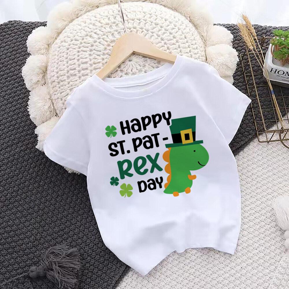 Mr Lucky Charm Print Kids T-shirt Children St. Patricks Day Shirt Boy Girl Clothes St. Patricks Day Toddler Outfits Shirts Gift